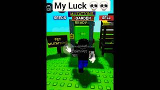 Mutating My Big Raccoon In Grow A Garden