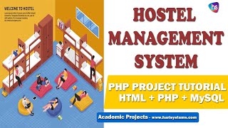 Hostel Management System in PHP & MySQL -  Free Management System with source code screenshot 4