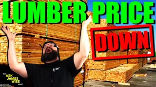 Lumber Prices Falling: What Lumber Price Drop Means For Real Estate Investors? | Ask James Wise 46