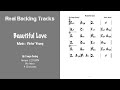 Beautiful Love - Real Jazz Backing Track - Play Along