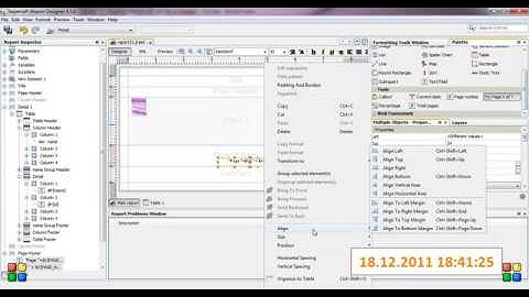 Create Jasper Table using iReport