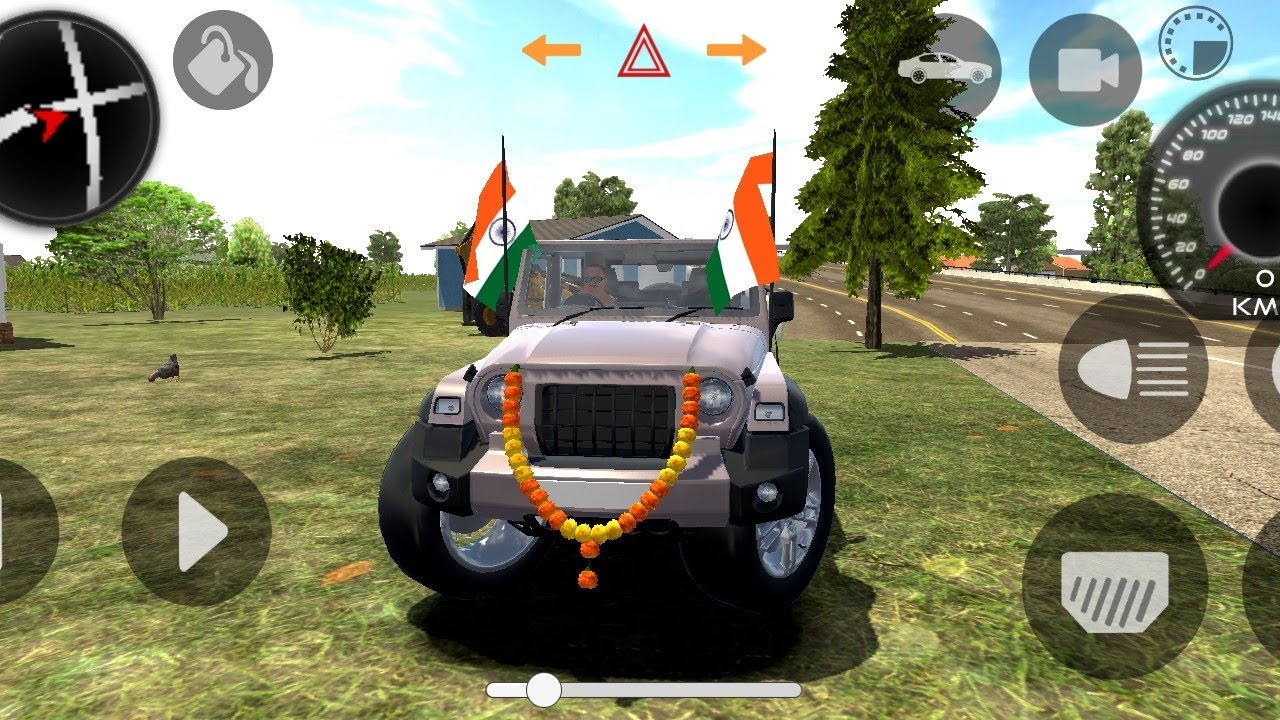 Modified mahindra Thar game gadi wala game jeep game gadi #automobile #mahindrathar #thar #thargame 