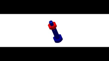 creo 3.0 tutorial animation nut and bolt ( Creo, Pro E, Creo2.0, Design, Mechanical Design)