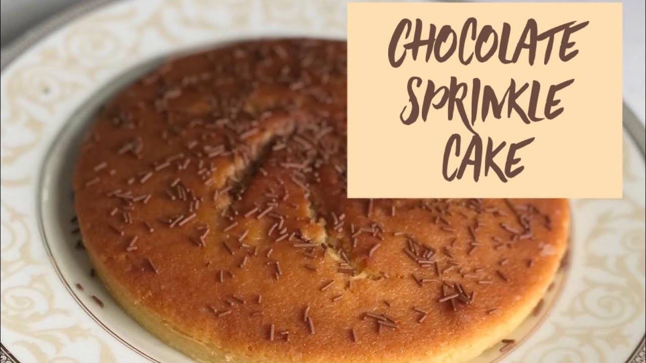 Chocolate sprinkle cake | J&Z Bakes