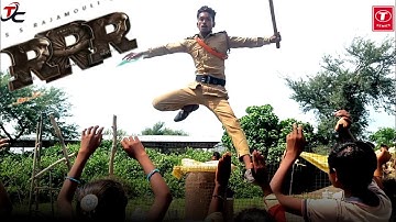 RRR Ramcharan Intro Fight | RRR fight scene spoof | RRR movie video