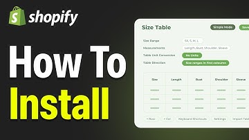 How To Install Kiwi Size Chart & Recommender Shopify App - Step By Step For Beginners