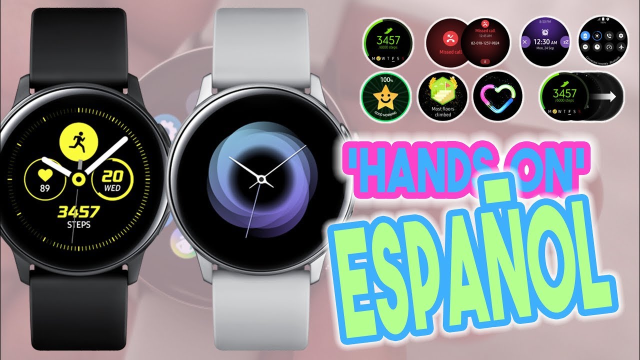 Samsung Galaxy Watch Active Español \