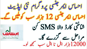 Ehsaas Program Cash 12000 New Update | Insaaf Imdad | Complete Policy | Payment Distribution |2020