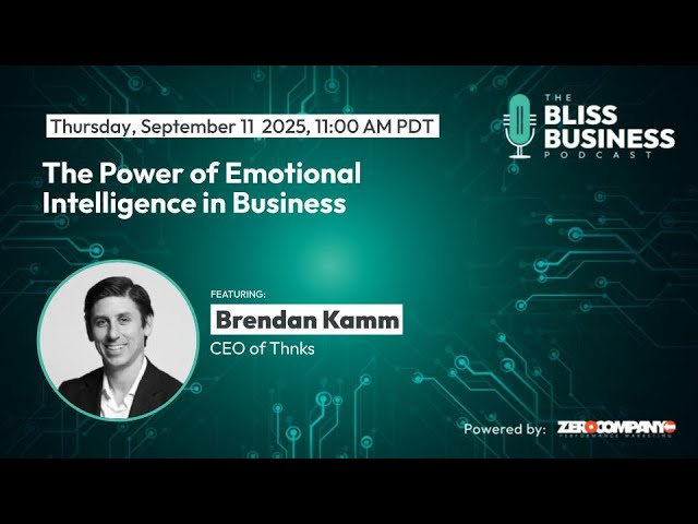 The Power of Emotional Intelligence in Business with Brendan Kamm