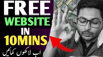 🔥FREE WEBSITE IN 10Mins (VERY EASY) | NO HOSTING/ NO DOMAIN | Make Money Online For Free | 2023