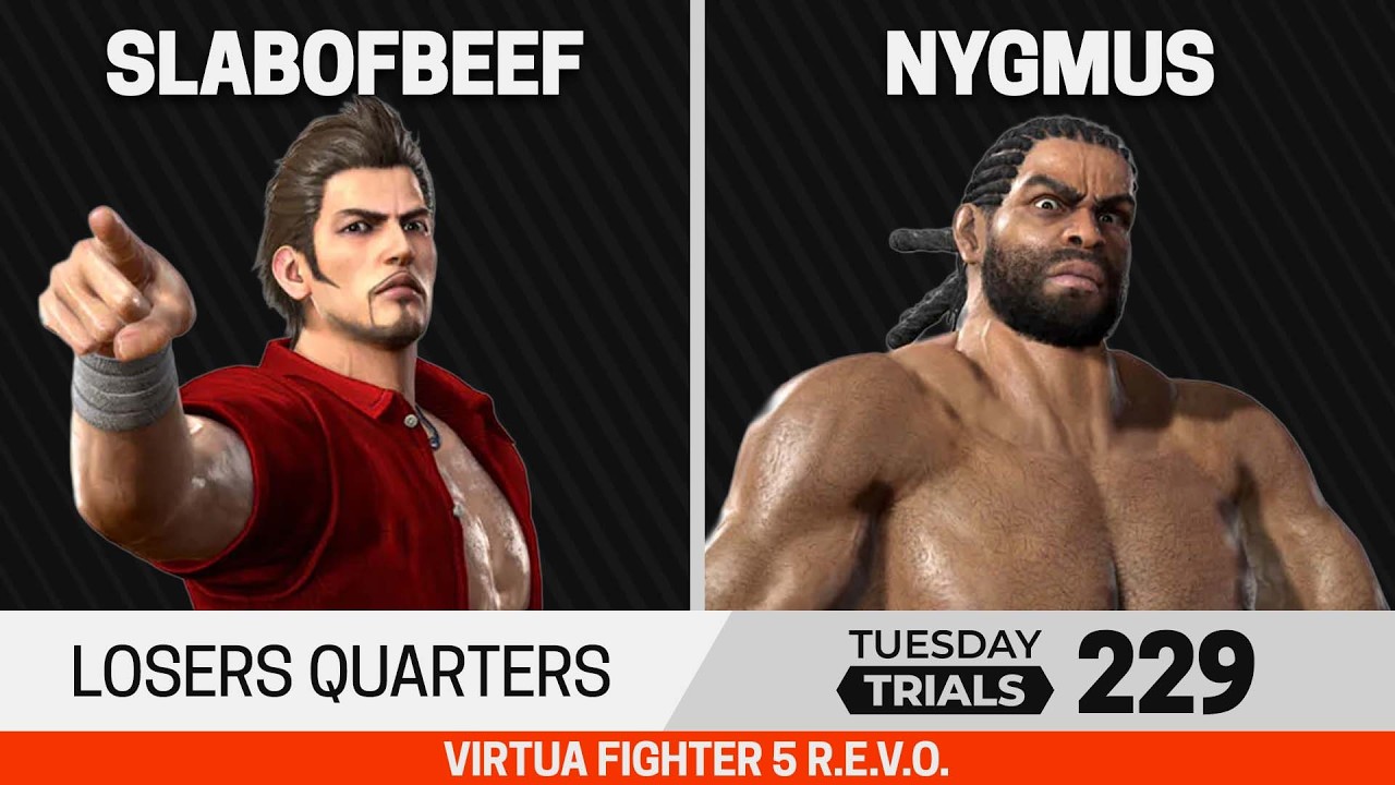 Tuesday Trials 229 VF5 Losers Quarters - SlabOfBeef (Brad) vs Nygmus (Jeffry)