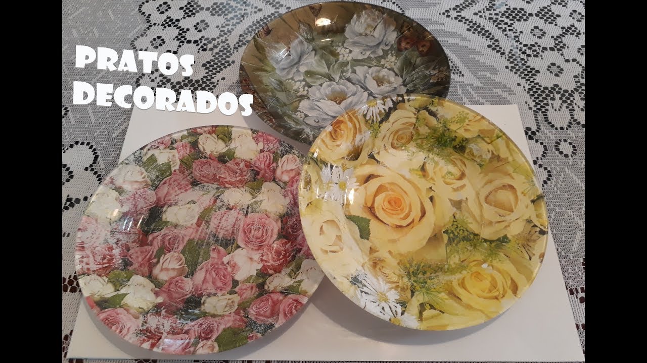 Como Fazer Pratos Decorados | Dicas do Dia a Dia