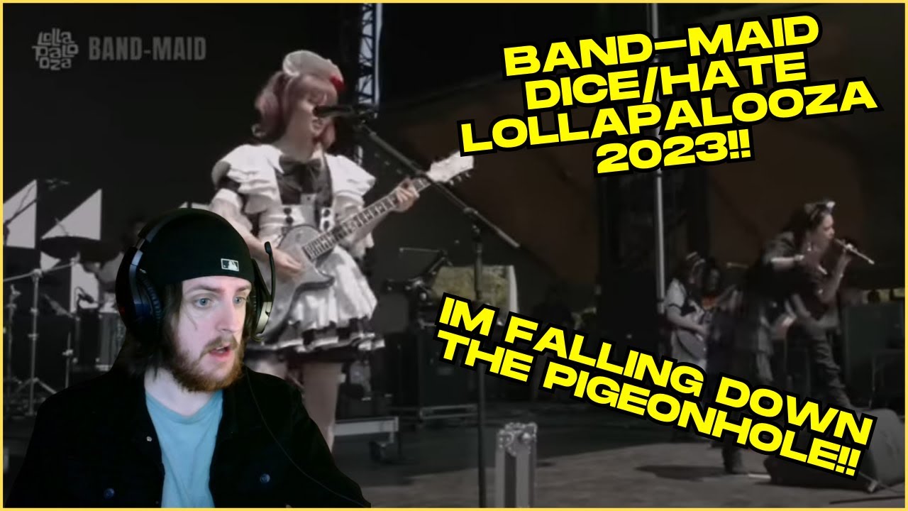 Band-Maid - Dice/hate Lollapalooza 2023 first time reaction!!