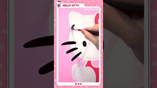 HELLO KITTY Painting Satisfying  #hellokitty #painting #sanrio