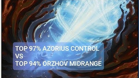 Top 97% Azorius Control vs Top 94% Orzhov Midrange | Standard | Mythic Rank | MTG Arena