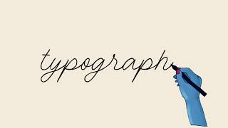 Explainer Video: Typography