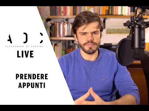 Video: Perché è Importante Prendere Appunti