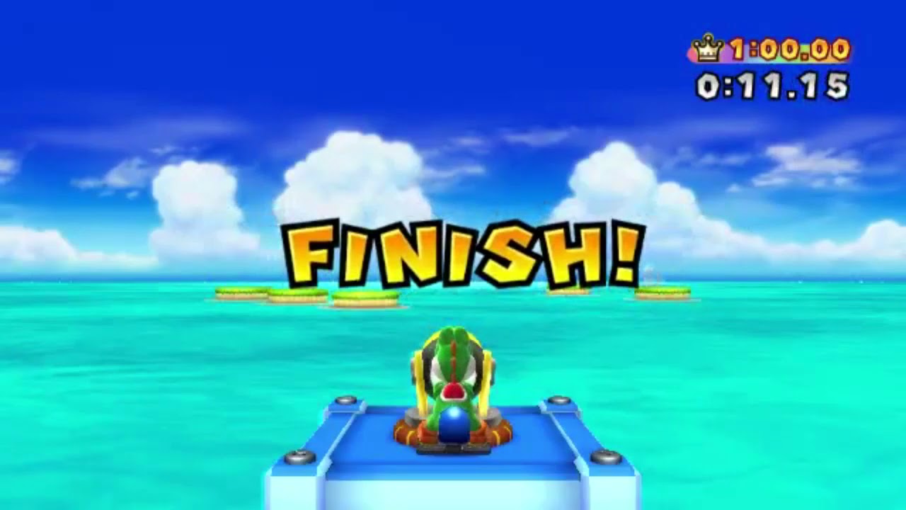LOTAD Mario Party 9 Wii Time Attack 02:55.08 (Game Time)