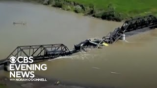 Cleanup underway following Yellowstone River train derailment, bridge collapse