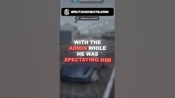 Dared to Talk to the Admin While Using Mod Menu in FiveM!😳 #gta #fivem #trolling #roleplay #cheat