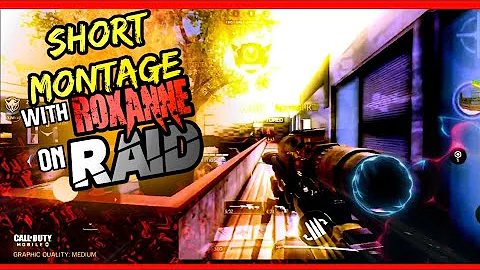 SHORT MONTAGE ON "ROXANNE" in "RAID MAP" | #4th montage on codm |#codm #gameplay | best codm montage