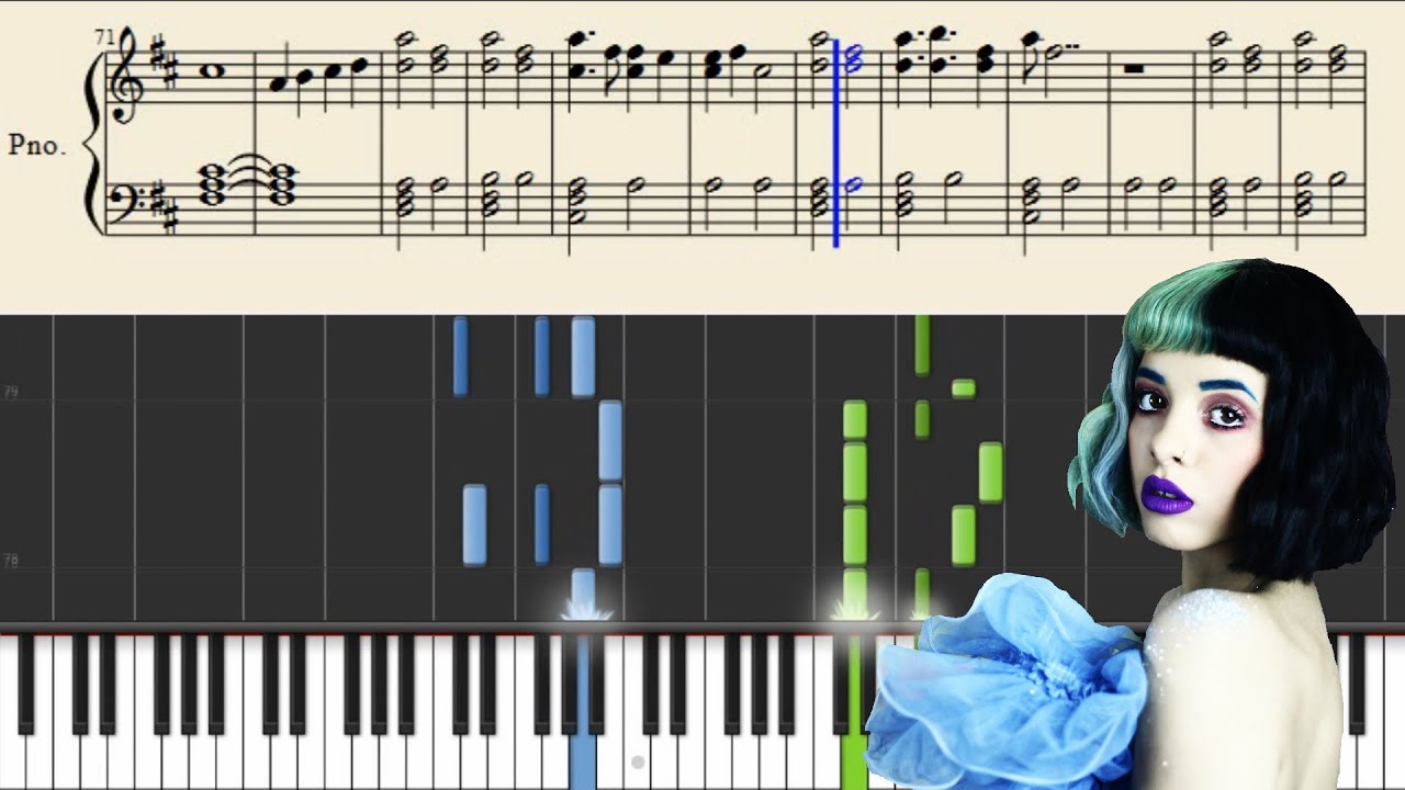 Melanie Martinez - Dollhouse - Piano Tutorial + Sheets 