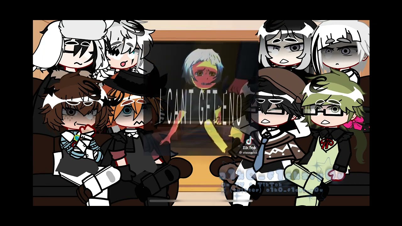 BSD react to their fandom!! || first reaction video! || be honest!!