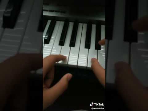 Tiktok songs on piano - YouTube