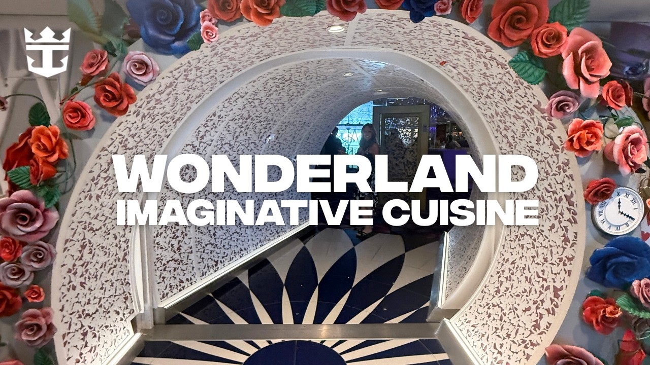 Стоит ли посетить Wonderland? Обзор ресторанов на борту лайнера Royal Caribbean Wonder of the Seas.
