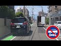 駐禁道路に迷惑違法駐車