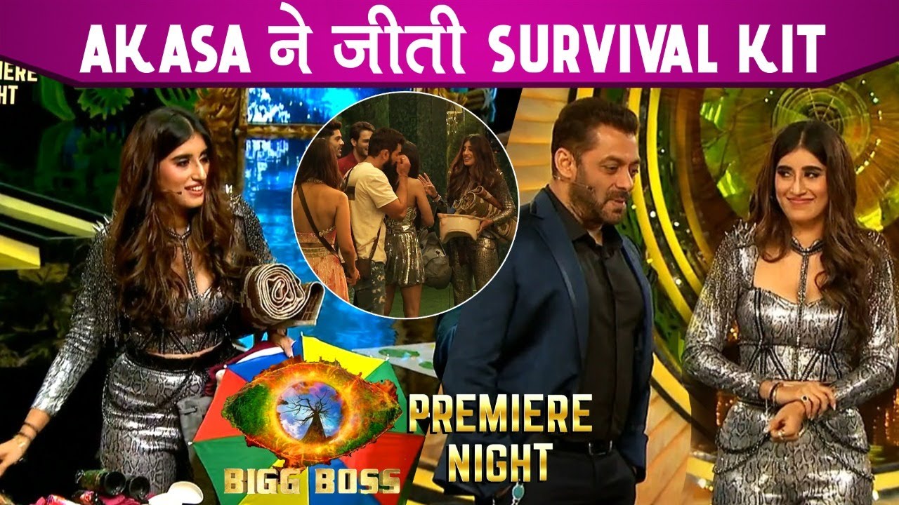 Bigg Boss 15 Grand Premiere: Akasa Singh Wins The Survival Kit & Enters Bigg Boss 15 House