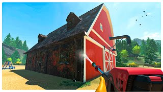 Stress Testing My Power Washer with the Dirtiest Barn Ever - Power Wash Simulator 2