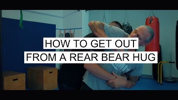 Peter Weckauf | SAMICS | simple fight strategie - How to Get Out From A Rear Bear Hug