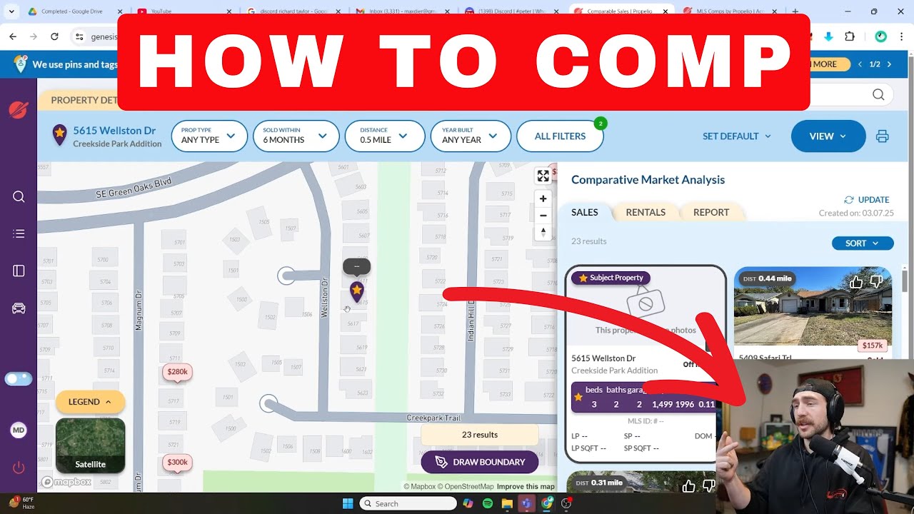 Beginners: Watch Me Comp Real Estate Deals (Step by Step)