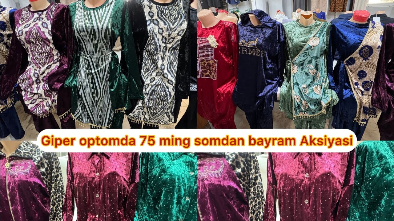Turtkul giper optomda 75 ming somdan bayram AKSIYASI