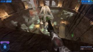 HALO 2 PC WARLOCK TRICK JUMPING TO TOP OF MAP
