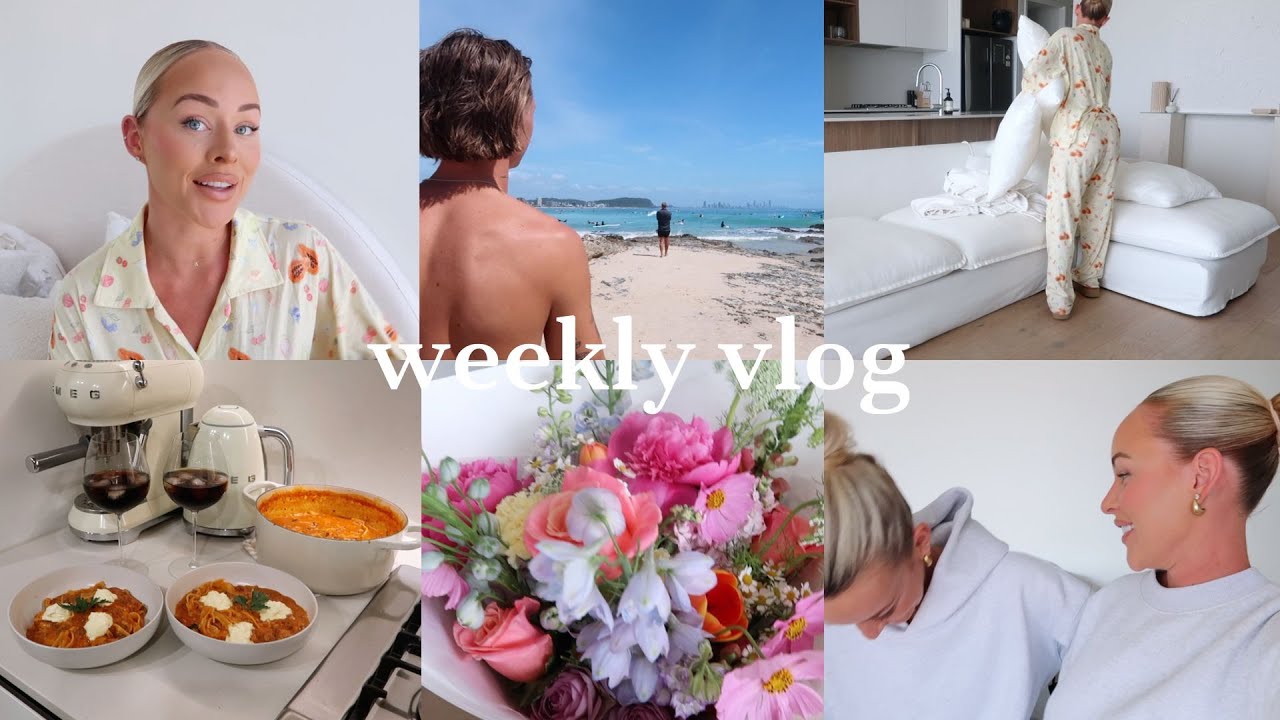 VLOG | I need to fill you in.. lasagne soup, gift guides, workout split, apartment reset etc