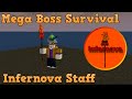 [EVENT] How to get Infernova Staff in Mega Boss Survival Summer 2024 Event! (Roblox)