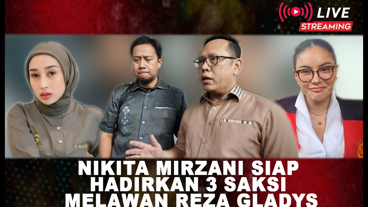 Nikita Mirzani Siap Hadirkan 3 Saksi Melawan Reza Gladys Di Sidang PMH