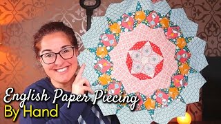 La Passacaglia Rosetta with HOW MANY PIECES?? | English Paper Piecing By Hand | Step By Step Rosetta