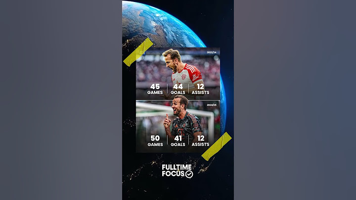 Harry Kane has scored at least 40 goals in both of his seasons! #fulltimefocus