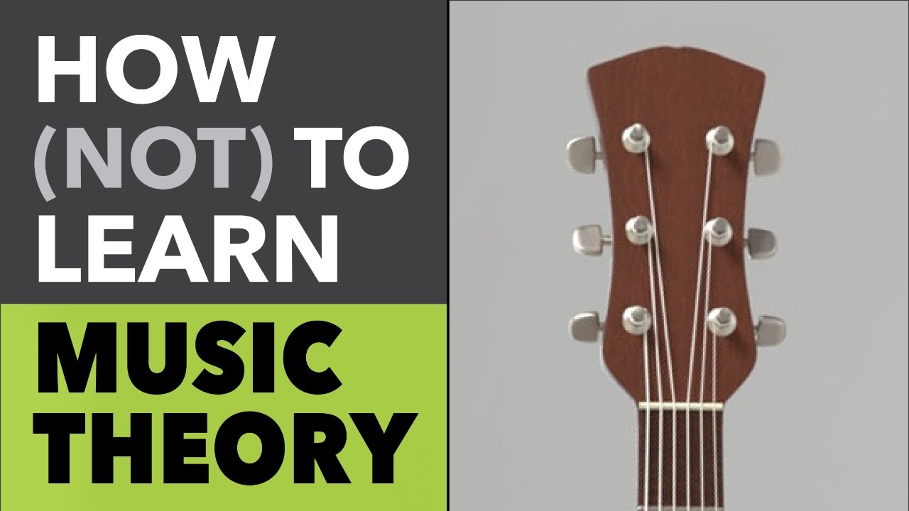 How (NOT) to Learn Music Theory - YouTube