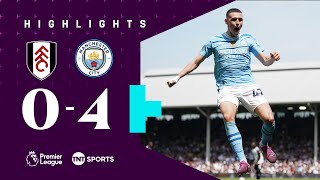 Man City MASTERCLASS! 😮‍💨 | Fulham 0-4 Man City | Premier League Highlights