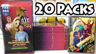 INVINCIBLE CARD HUNT | Opening 20 Packs of the *NEW* ADRENALYN XL 2024 Fifa 365 Collection (EPIC!!)