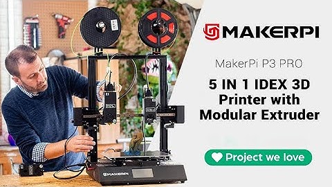 MakerPi 3d Printer IDEX 3d Printer Dual Extruder