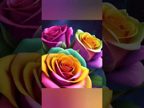 AI Generated Beautiful Roses Digitalart Ai Ytshorts 