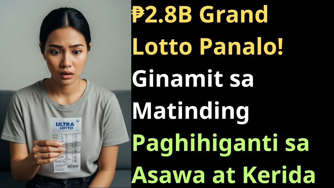 ₱2.8B Grand Lotto Panalo! Ginamit sa Matinding Paghihiganti sa Asawa at Kerida
