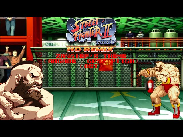 Street Fighter 2 - ZANGIEF THEME - ARCADE - PIXELIZER VERSION, PIXELIZER