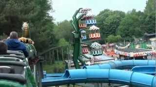 Dragon Flyer Camelot Theme Park Onride & Offride HD