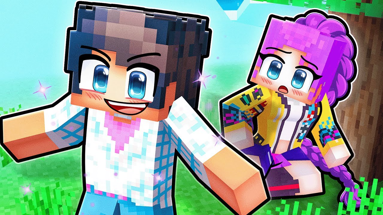 Playing Minecraft as a PROTECTIVE KPOP DEMON!